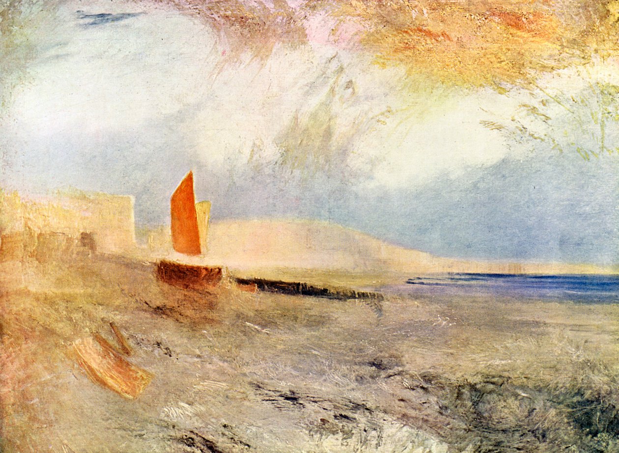 Hastings, XIX w. 1910. autorstwa Joseph Mallord William Turner