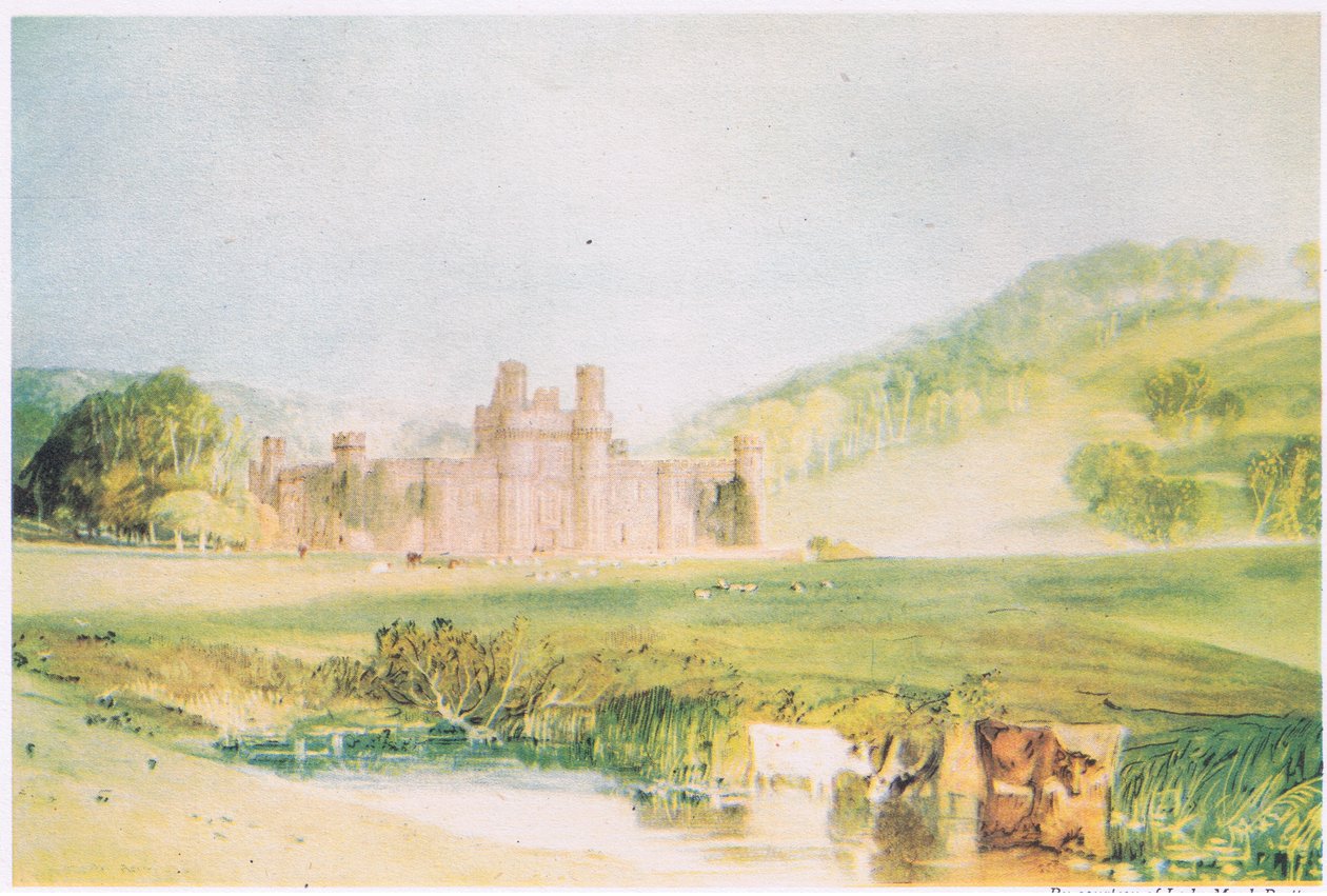 د هرسټمونسکس کیسل، د سسیکس پولیس autorstwa Joseph Mallord William Turner
