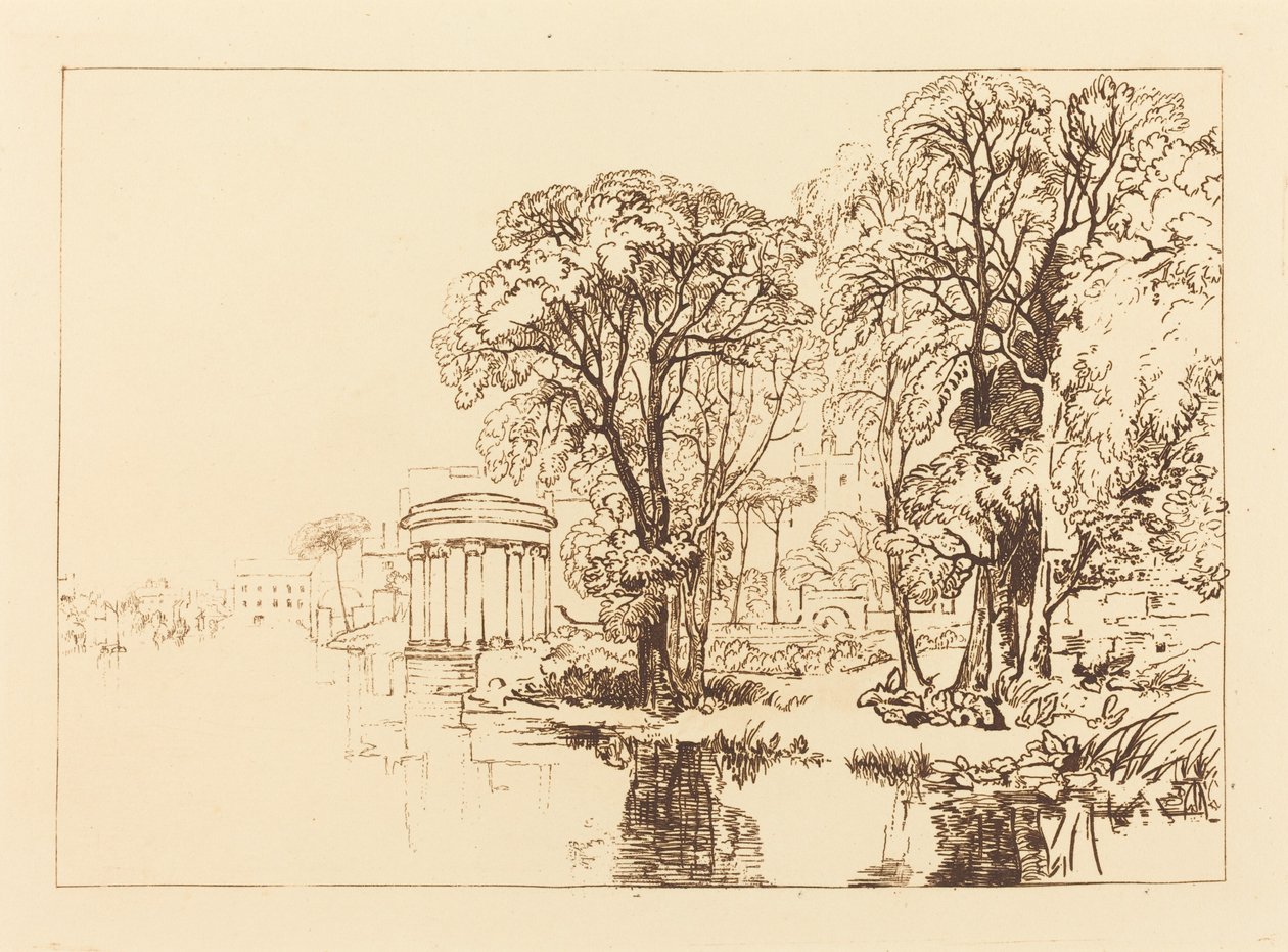 Isleworth autorstwa Joseph Mallord William Turner