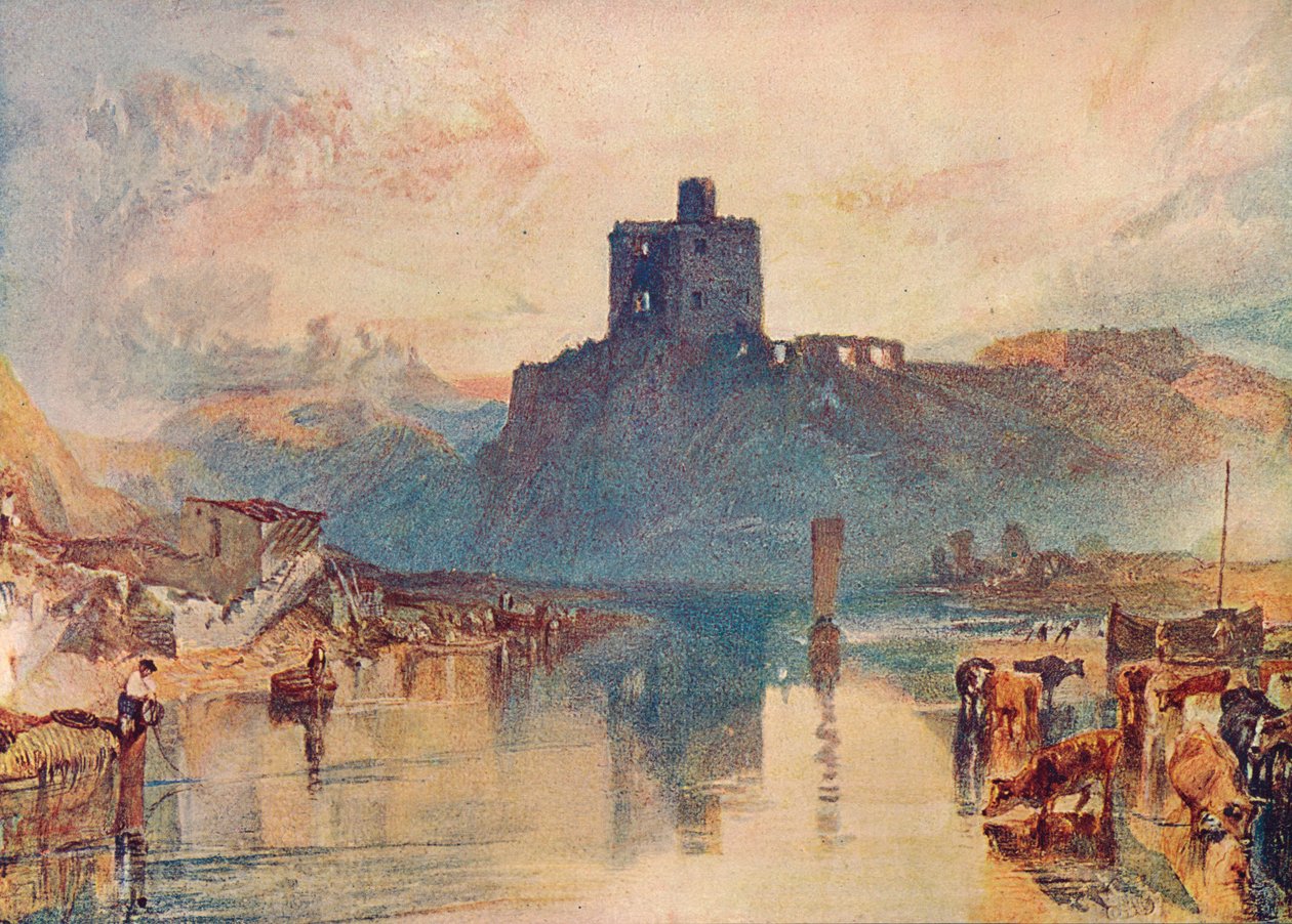 Zamek Norham, 1909 autorstwa Joseph Mallord William Turner