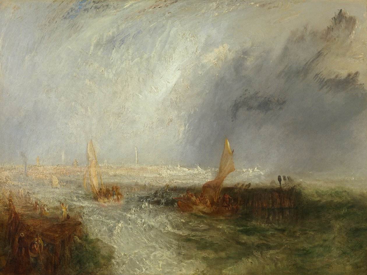 Ostenda, 1844. autorstwa Joseph Mallord William Turner