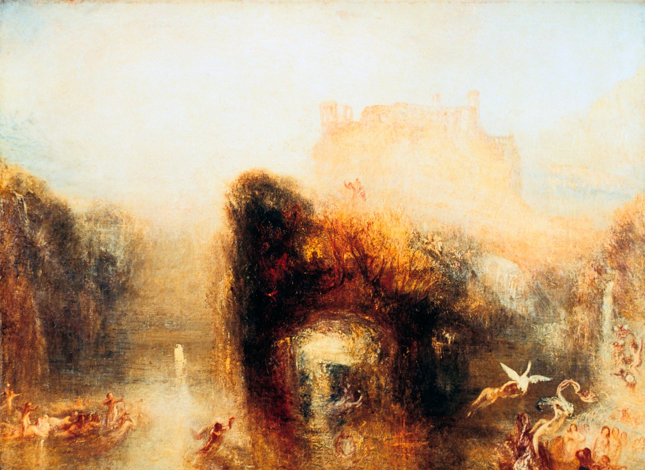 Jaskinia Królowej Mabs, 1846 autorstwa Joseph Mallord William Turner