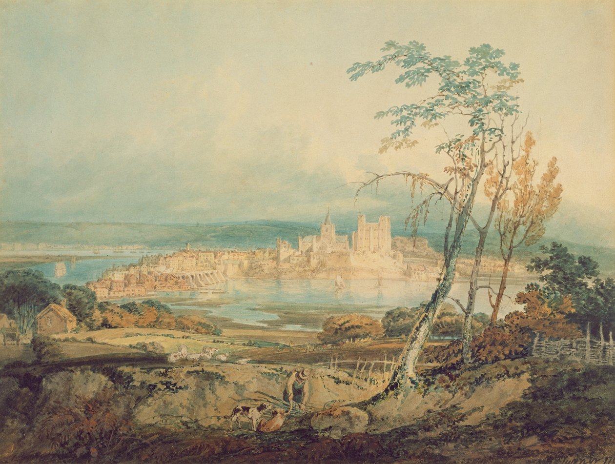 Rochester, Kent autorstwa Joseph Mallord William Turner