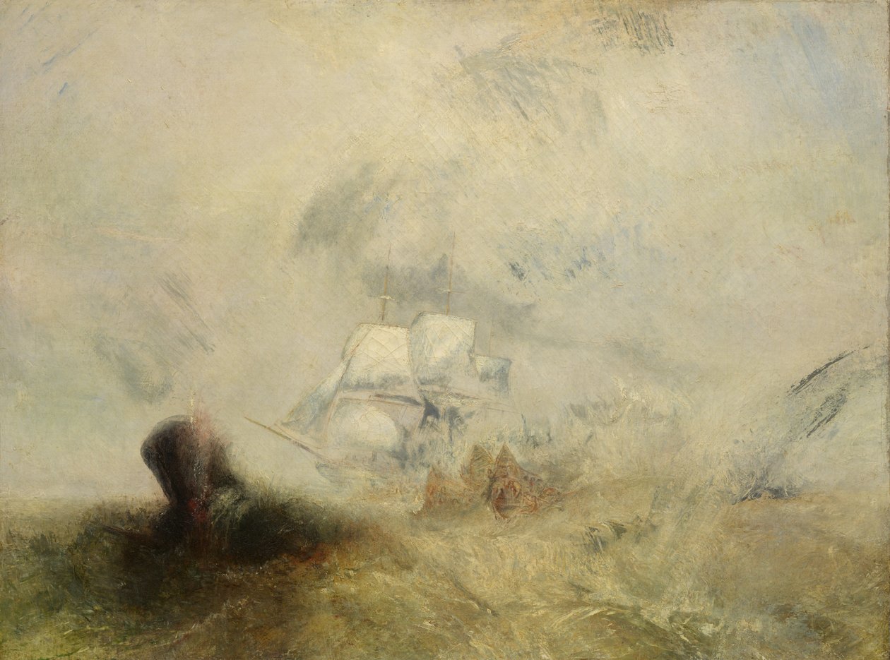 Wielorybniki, ca. 1845. autorstwa Joseph Mallord William Turner