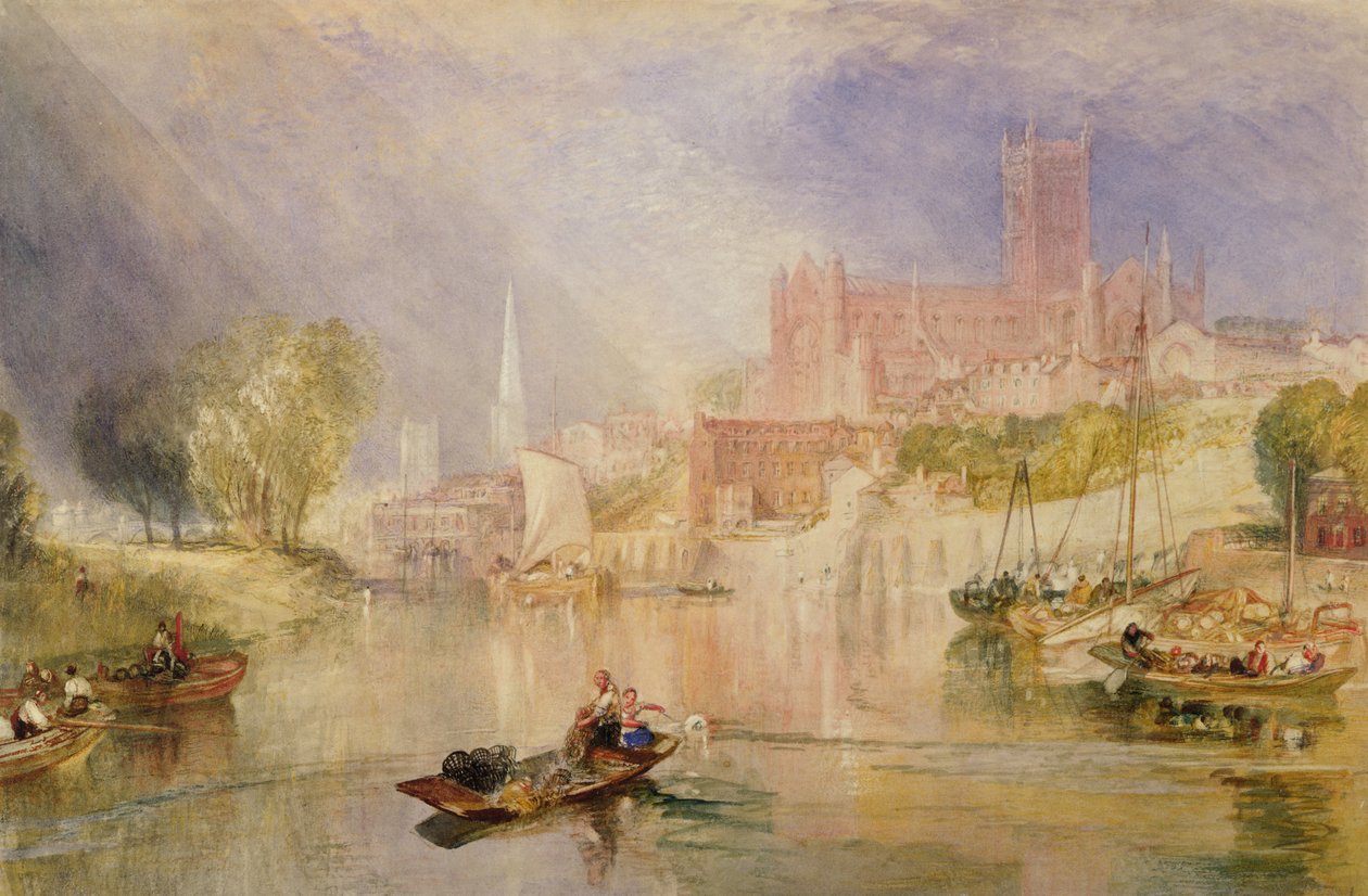 Worcester, ok.1833 autorstwa Joseph Mallord William Turner