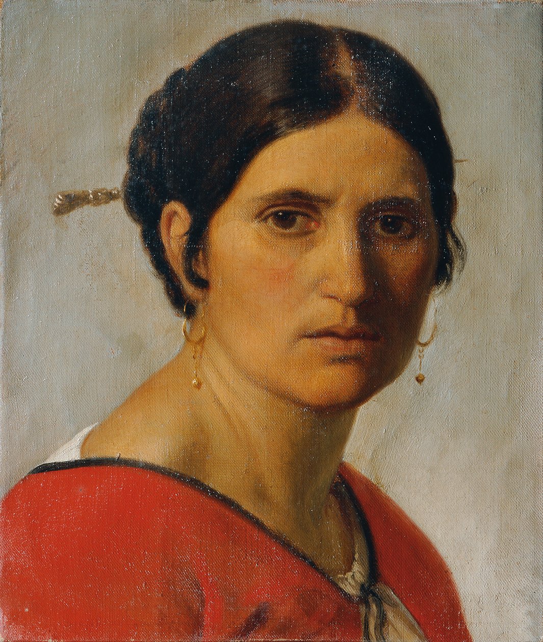Włoska wieśniaczka autorstwa Joseph Mathias von Trenkwald