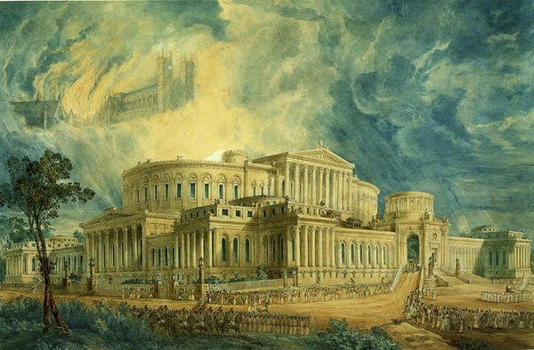 Nowy Senate House, Londyn, projekt niezrealizowany autorstwa Joseph Michael Gandy