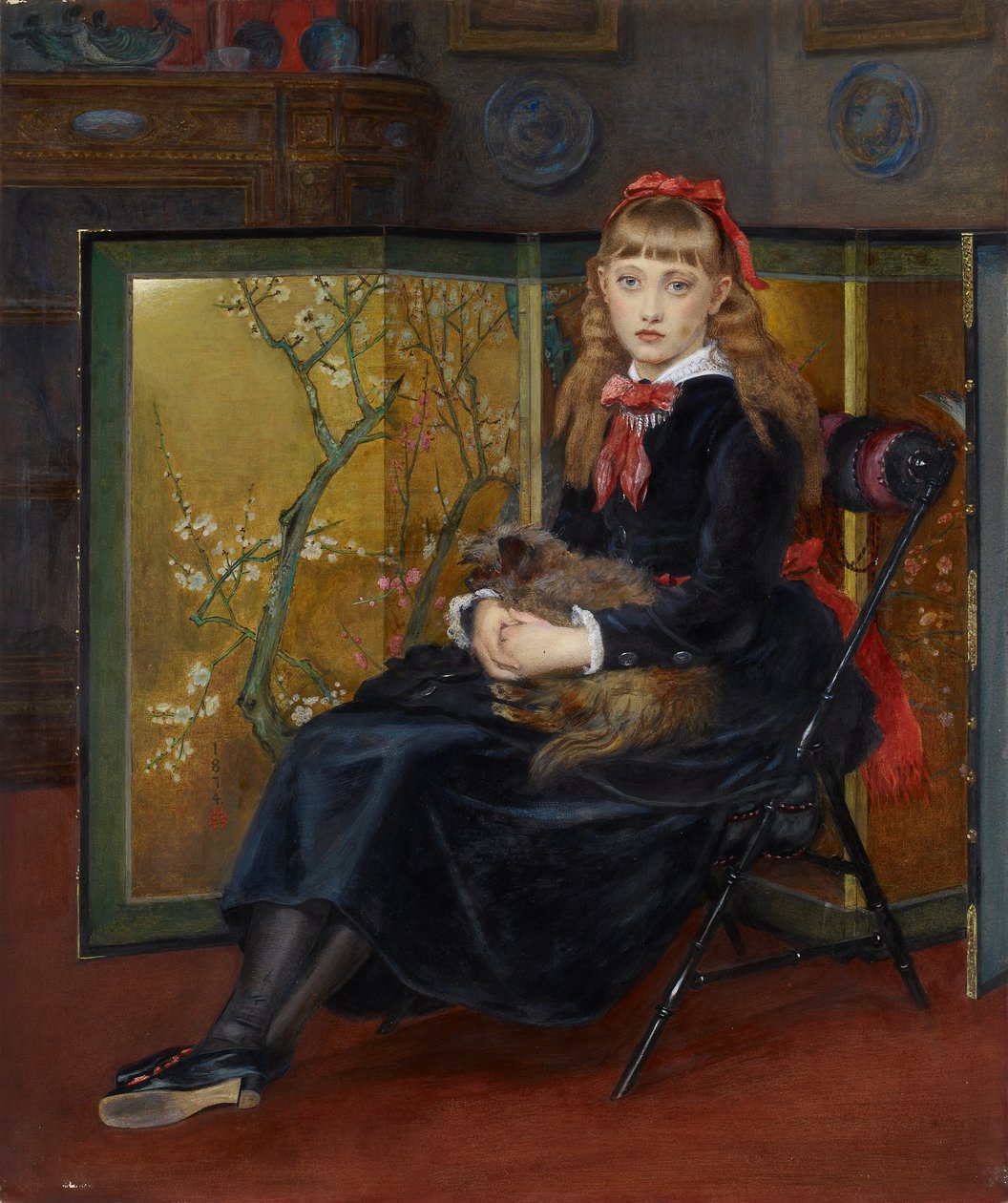 Komar autorstwa Joseph Middleton Jopling