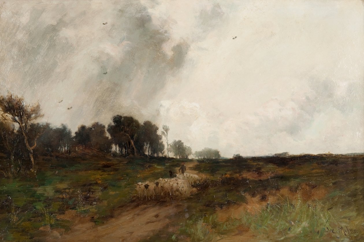 Przeprawa przez Moor autorstwa Joseph Milne