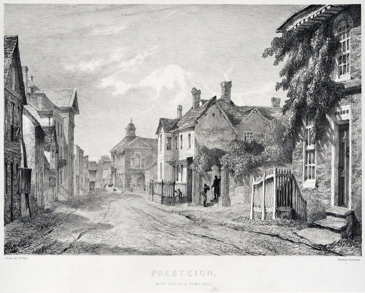 Presteigne autorstwa Joseph Murray Ince