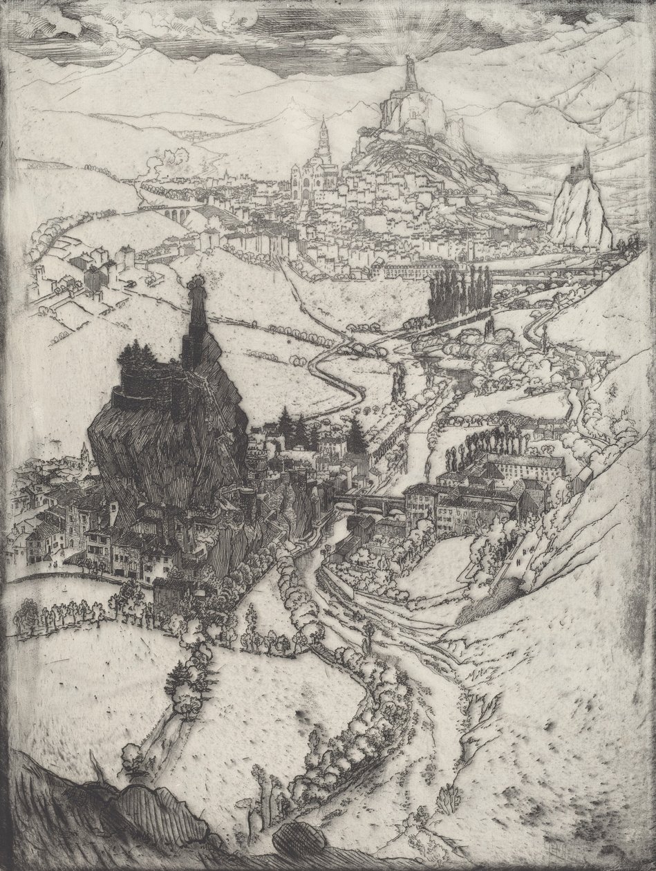 LePuy, 1894. autorstwa Joseph Pennell