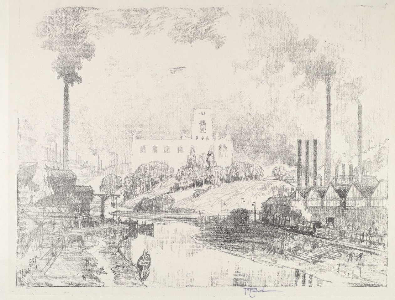 Pokój i wojna autorstwa Joseph Pennell