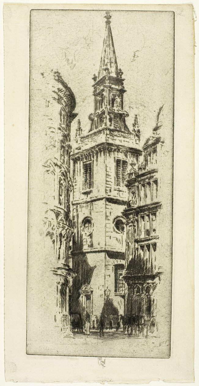 Augustyna i Świętej Wiary autorstwa Joseph Pennell