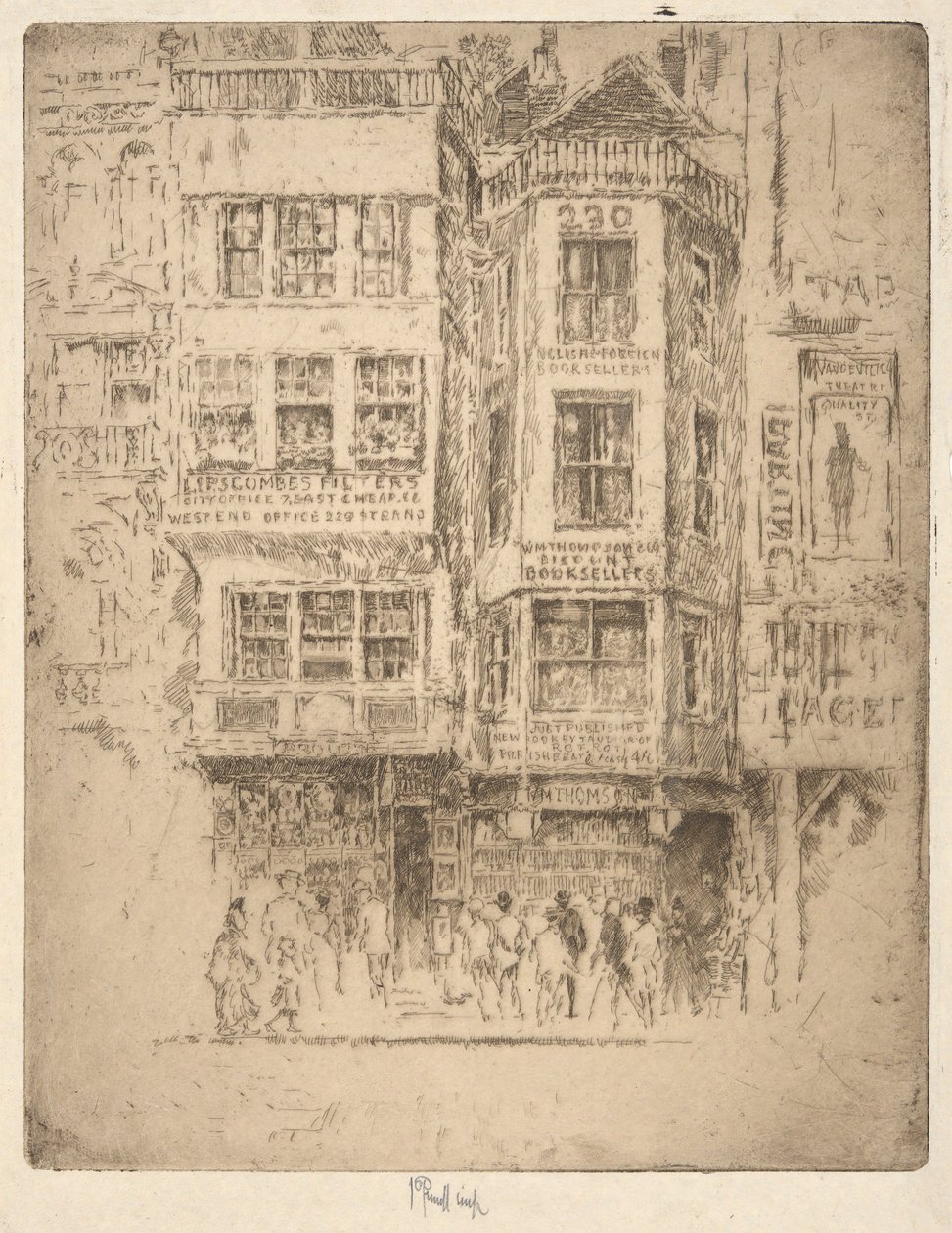 Pasmo autorstwa Joseph Pennell