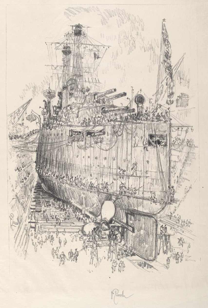 Mrówki, 1917. autorstwa Joseph Pennell