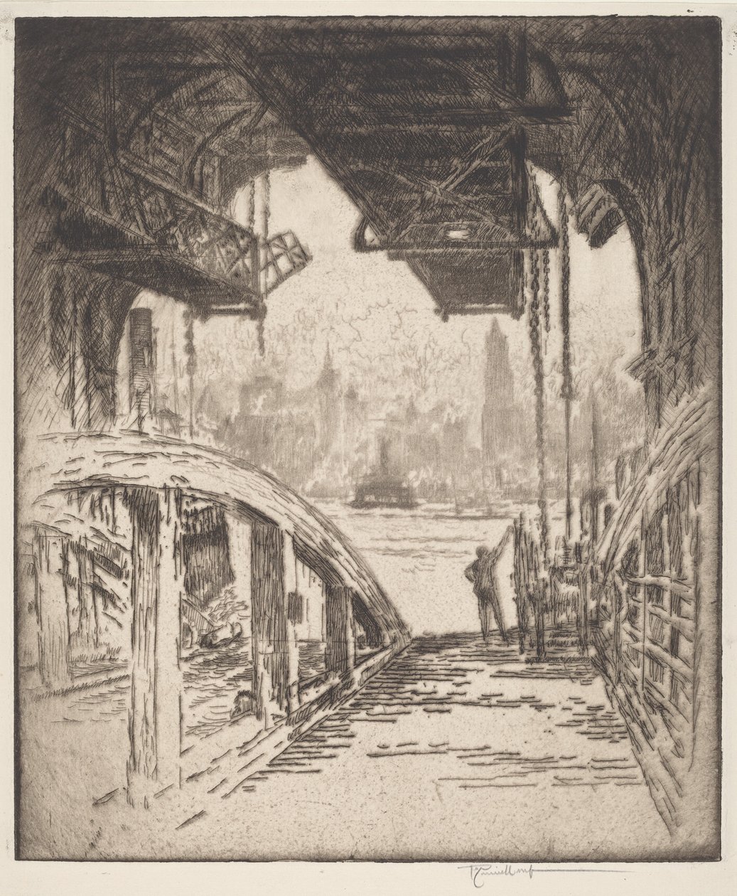 Dom promowy autorstwa Joseph Pennell