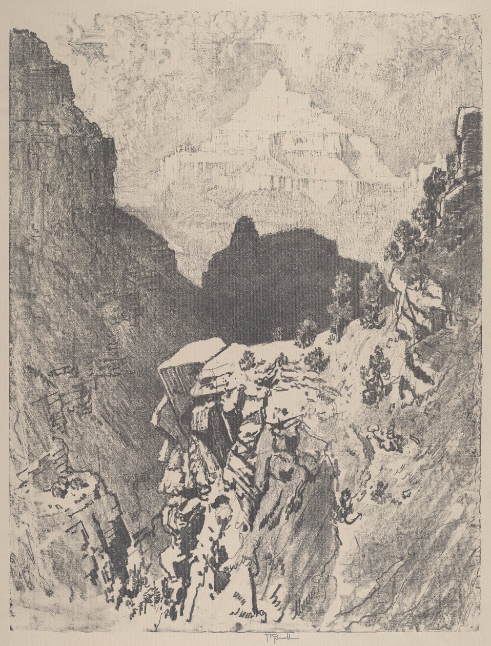 Świątynia autorstwa Joseph Pennell
