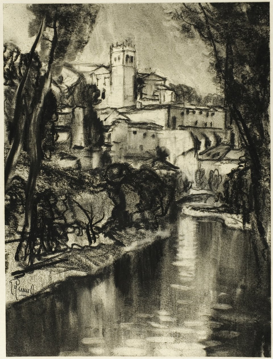 Minęliśmy... Parral autorstwa Joseph Pennell