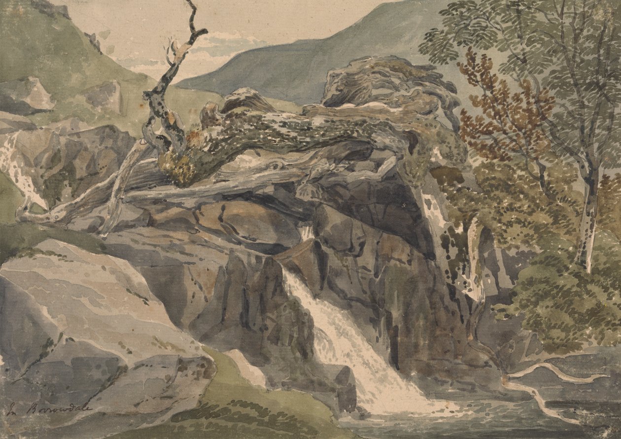w Borrowdale autorstwa Joseph Powell