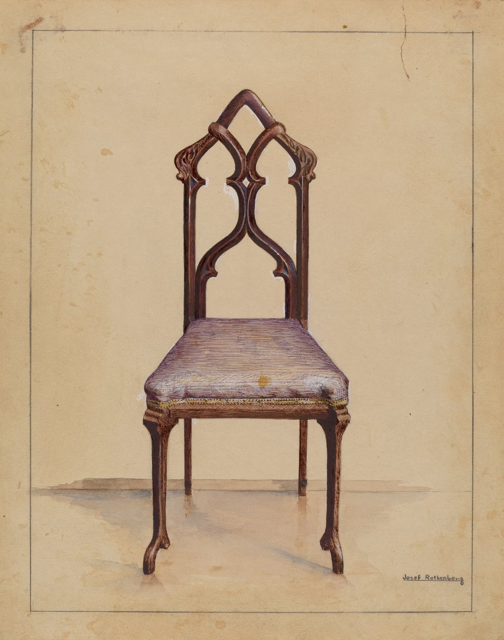 Krzesło boczne, 1936. autorstwa Joseph Rothenberg
