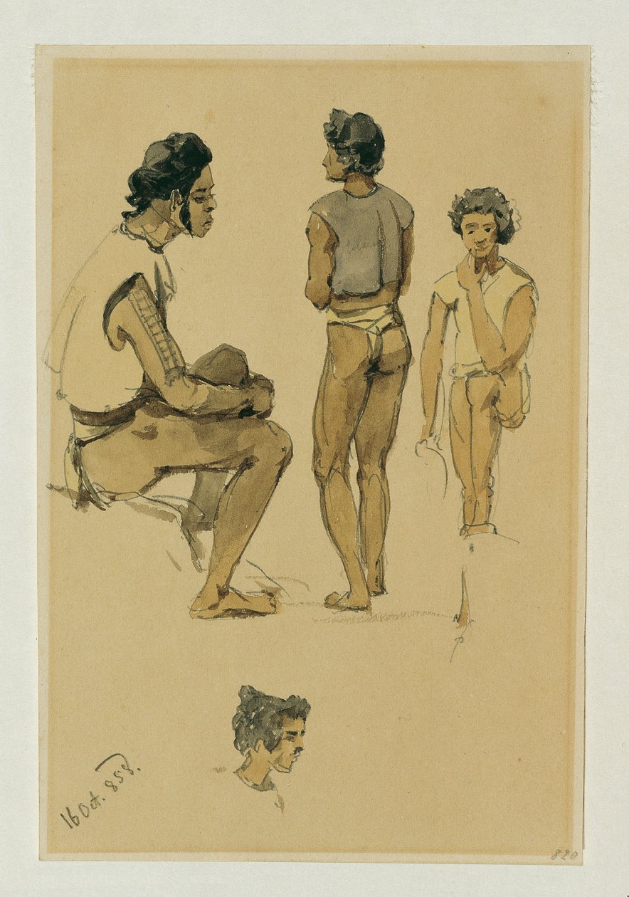 Mieszkańcy wyspy Stewart autorstwa Joseph Selleny