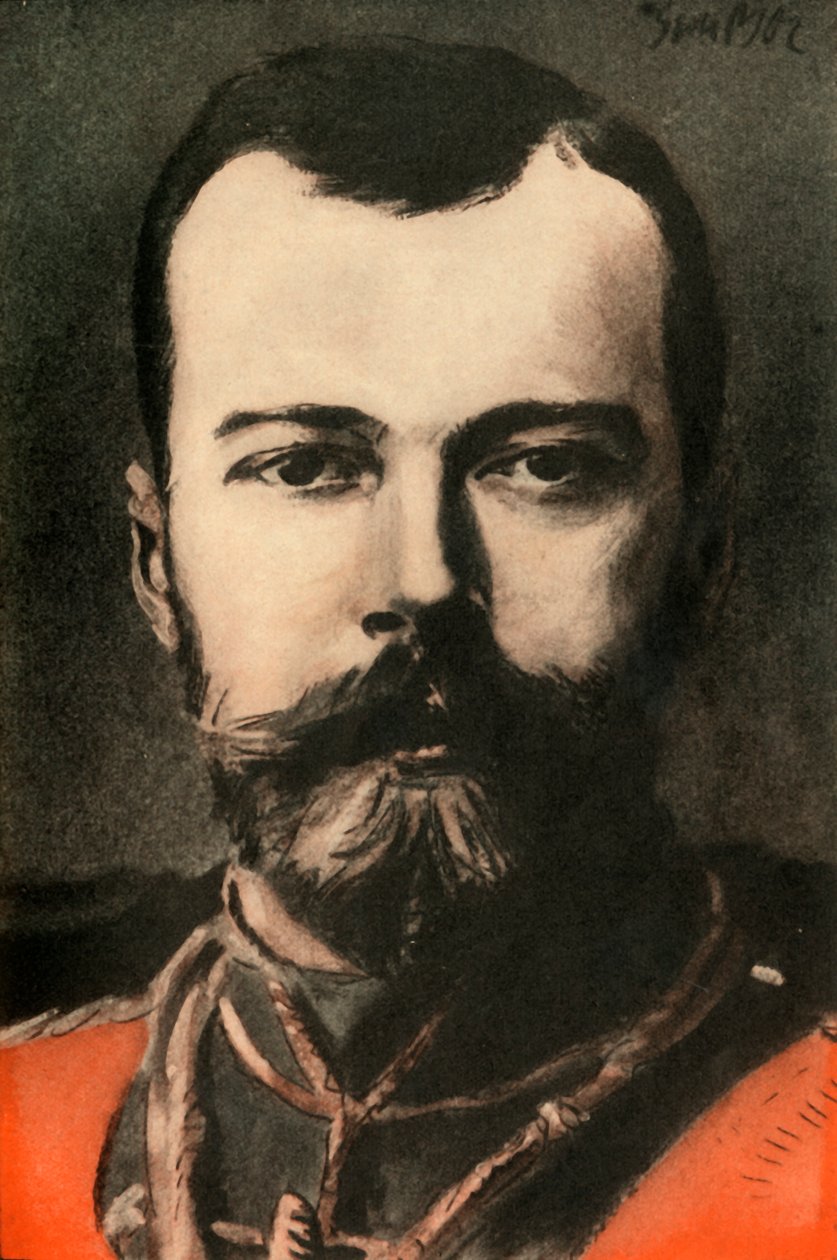 Mikołaj II, car Rosji, 1910. autorstwa Joseph Simpson