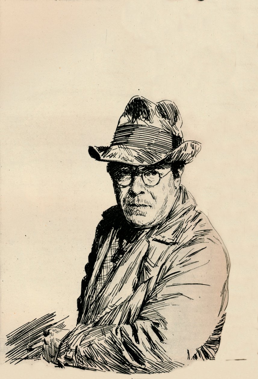 Autoportret, c1933 autorstwa Joseph Simpson