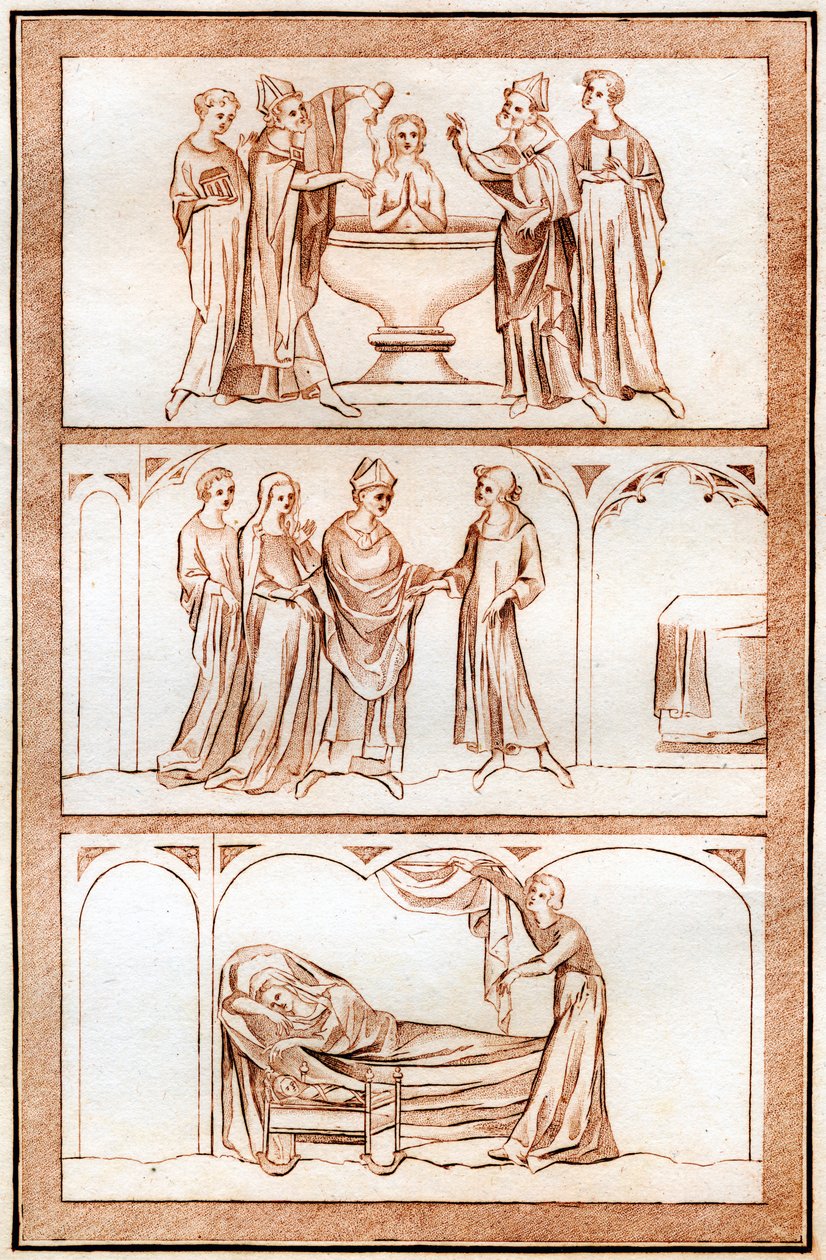 Życie Thomasa Becketa, 1801. autorstwa Joseph Strutt
