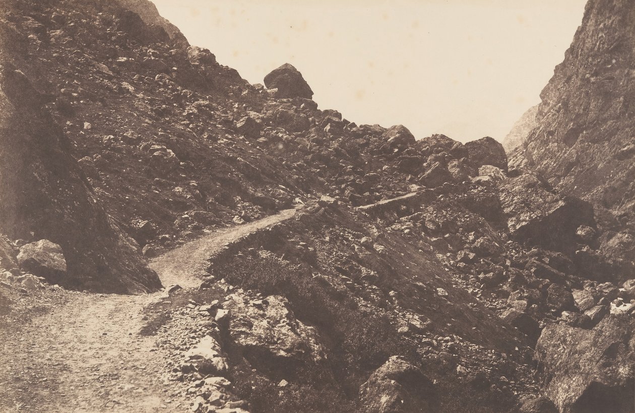 Ścieżka Chaosu, St-Sauveur, 1853. autorstwa Joseph Vigier