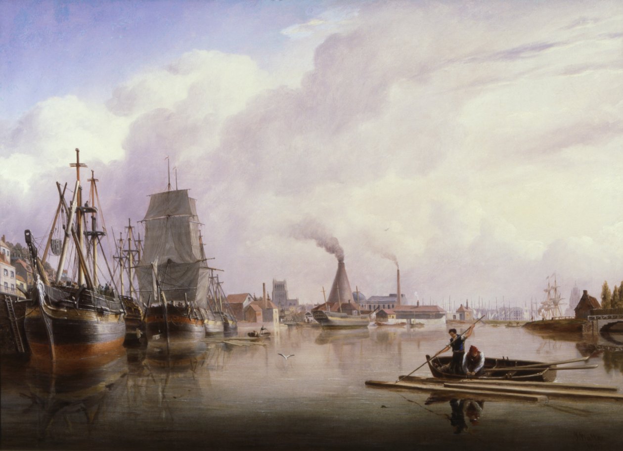 Port w Bristolu autorstwa Joseph Walter