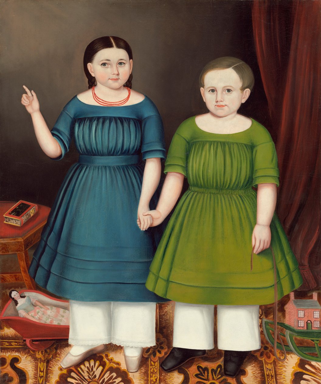 Maria i Franciszek Wilcox, 1845. autorstwa Joseph Whiting Stock