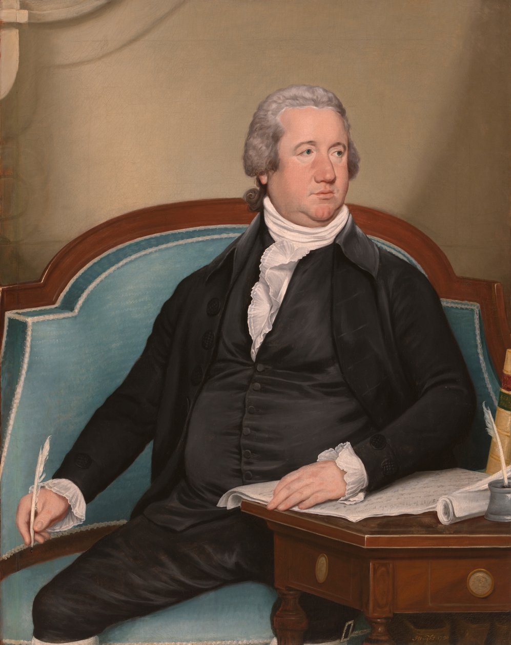 Fryderyk August Konrad Muhlenberg, 1790. autorstwa Joseph Wright