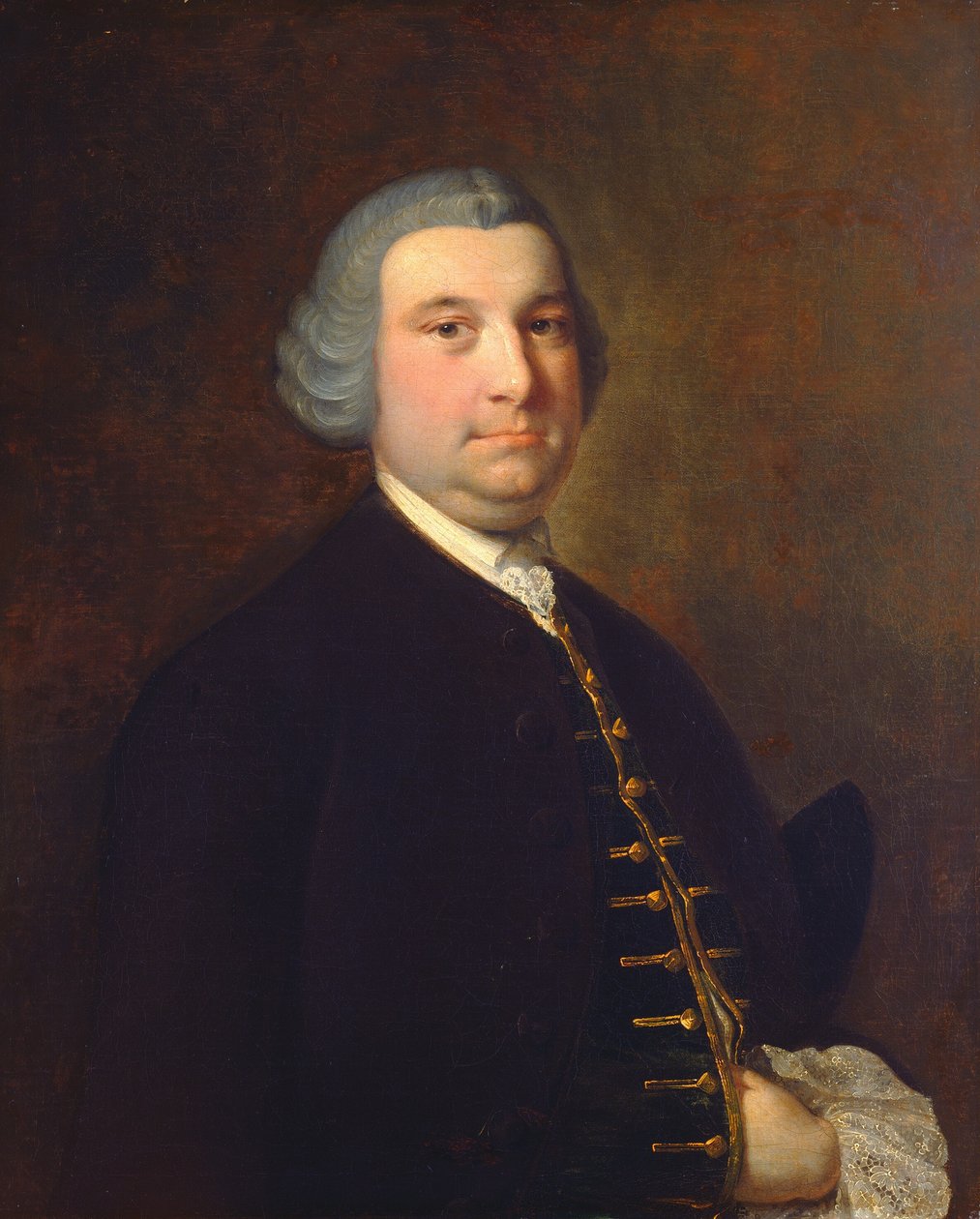 Portret dżentelmena autorstwa Joseph Wright