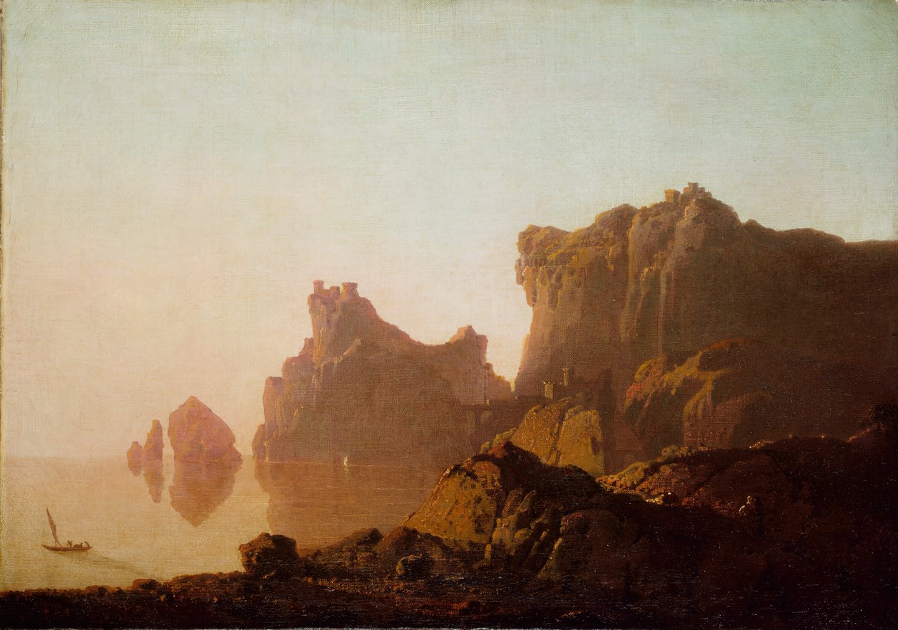 Zatoka Salerno, 178385. autorstwa Joseph Wright of Derby
