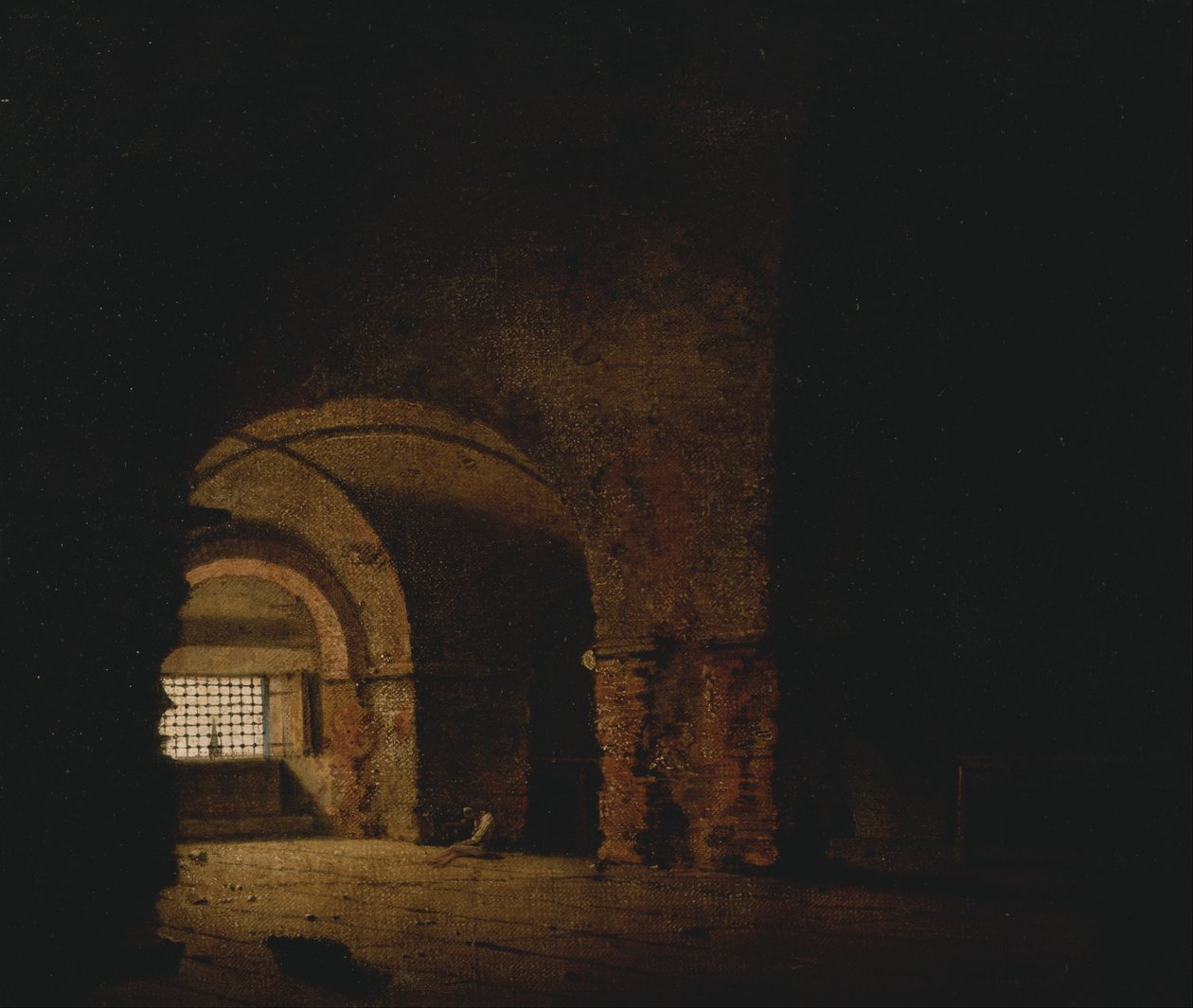 Więzień autorstwa Joseph Wright of Derby