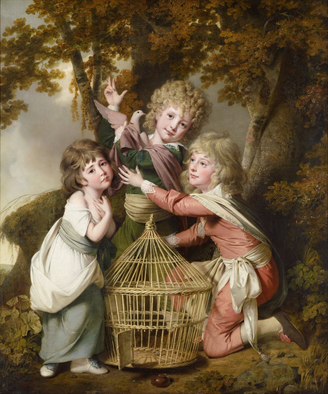 Dzieci Synnotów autorstwa Joseph Wright of Derby