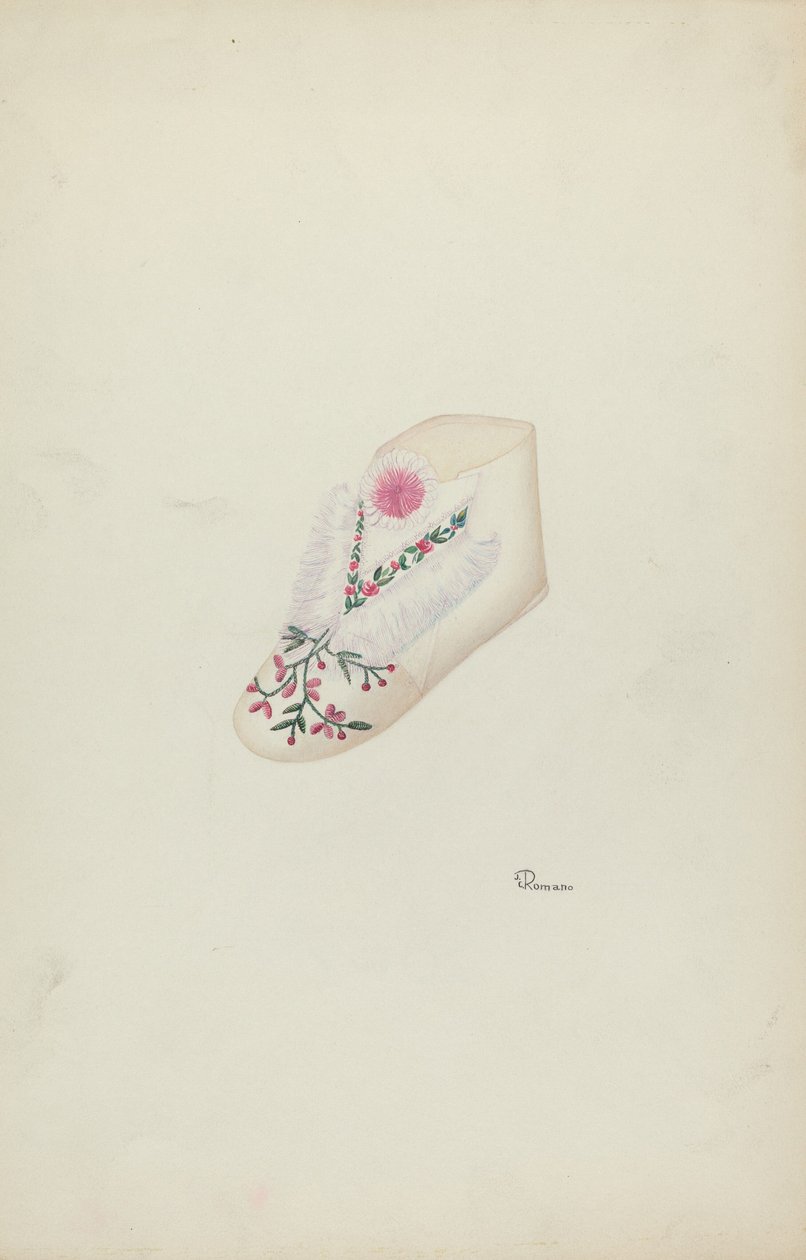 Bucik niemowlęcy, ok. 1938. autorstwa Josephine C. Romano
