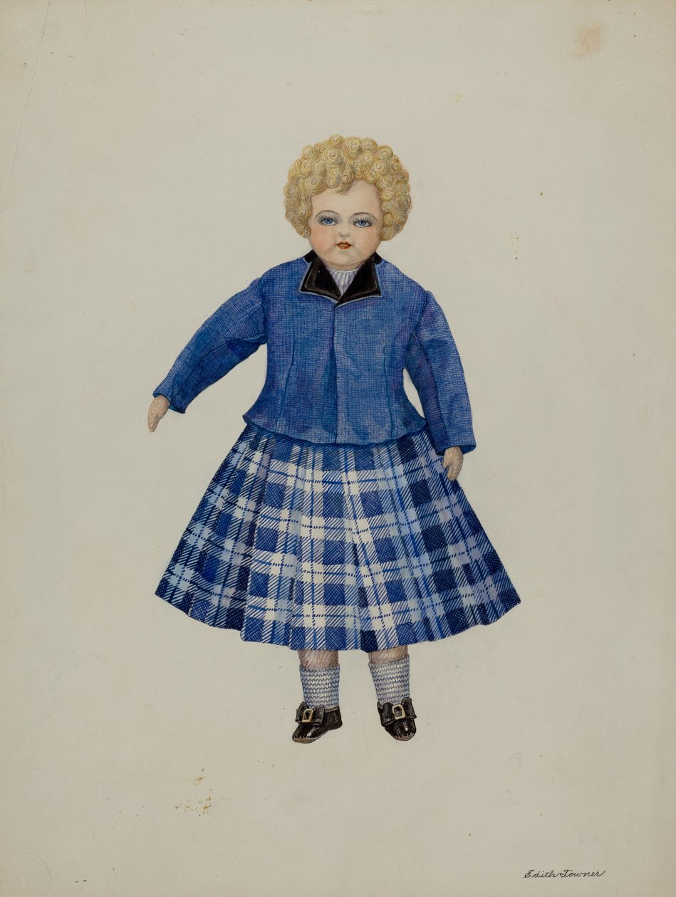 Lalka - Leslie Simpson, ok. 1937 autorstwa Josephine C. Romano