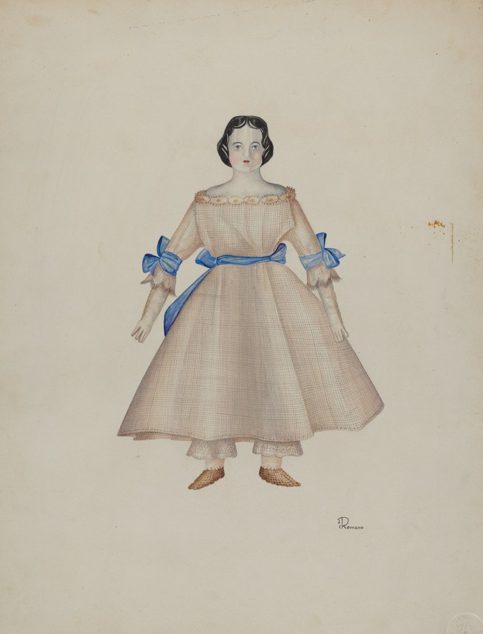 Lalka - Maryja, ok. 1939. autorstwa Josephine C. Romano