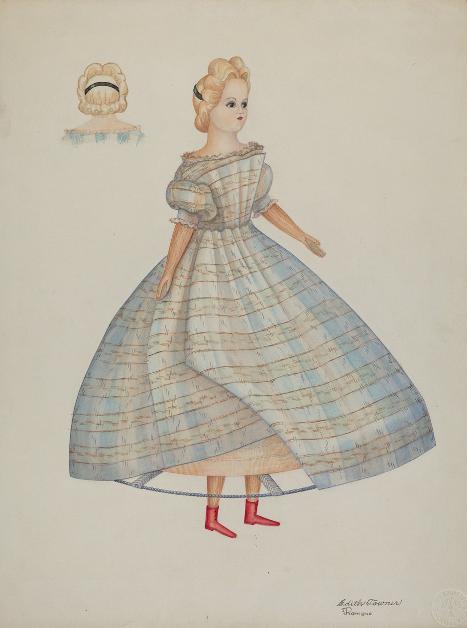 Lalka - Nellie Bates, ok. 1930 r. 1937 autorstwa Josephine C. Romano