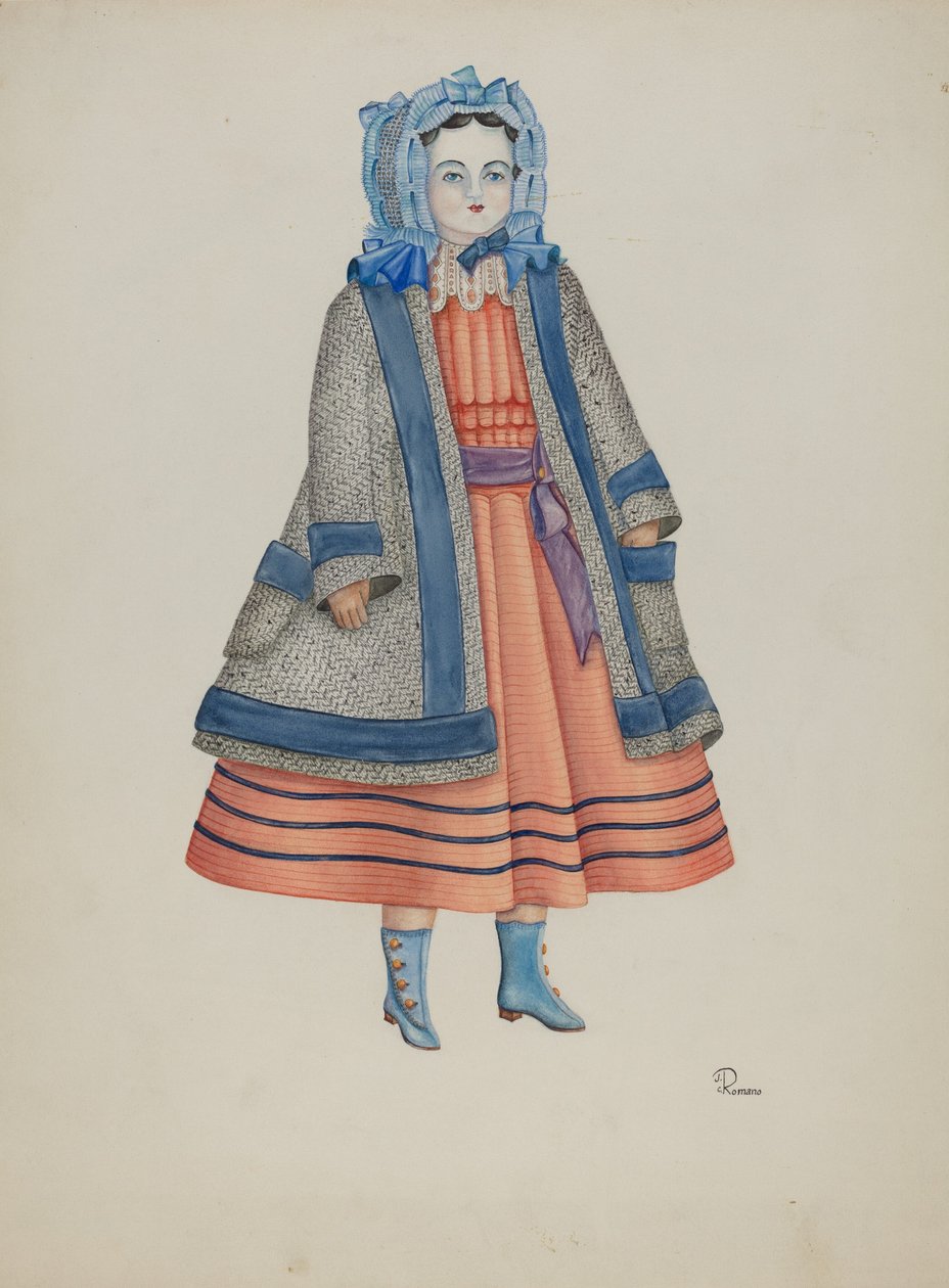 Lalka - Róża Bates, 19351942. autorstwa Josephine C. Romano