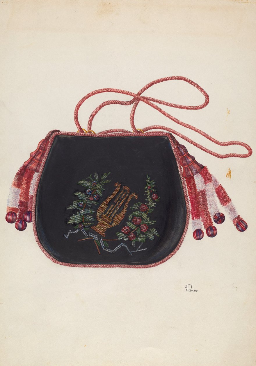 Torebka, ok. 1938. autorstwa Josephine C. Romano