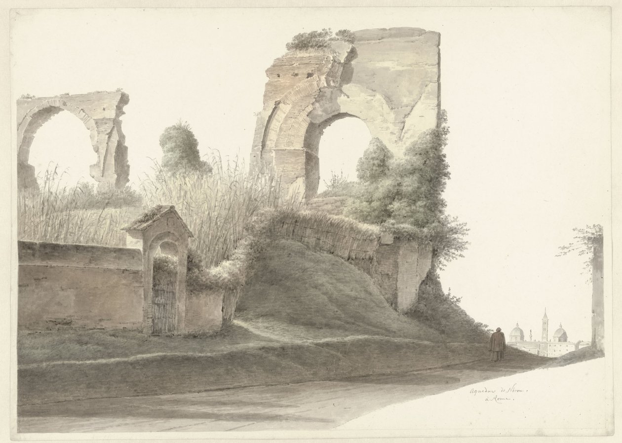 Akwedukt Nerona w Rzymie autorstwa Josephus Augustus Knip