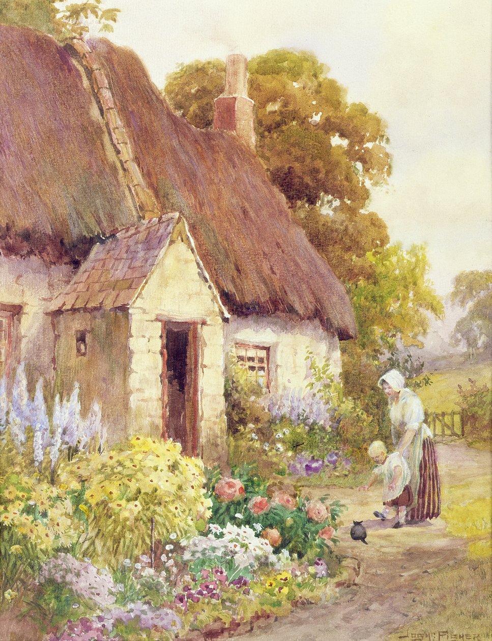 Wiejski domek autorstwa Joshua Fisher