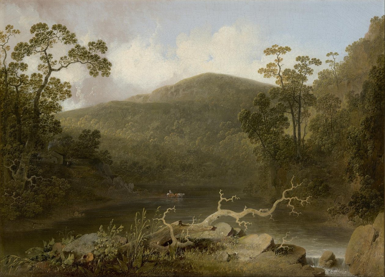 Krajobraz Wirginii autorstwa Joshua H. Shaw