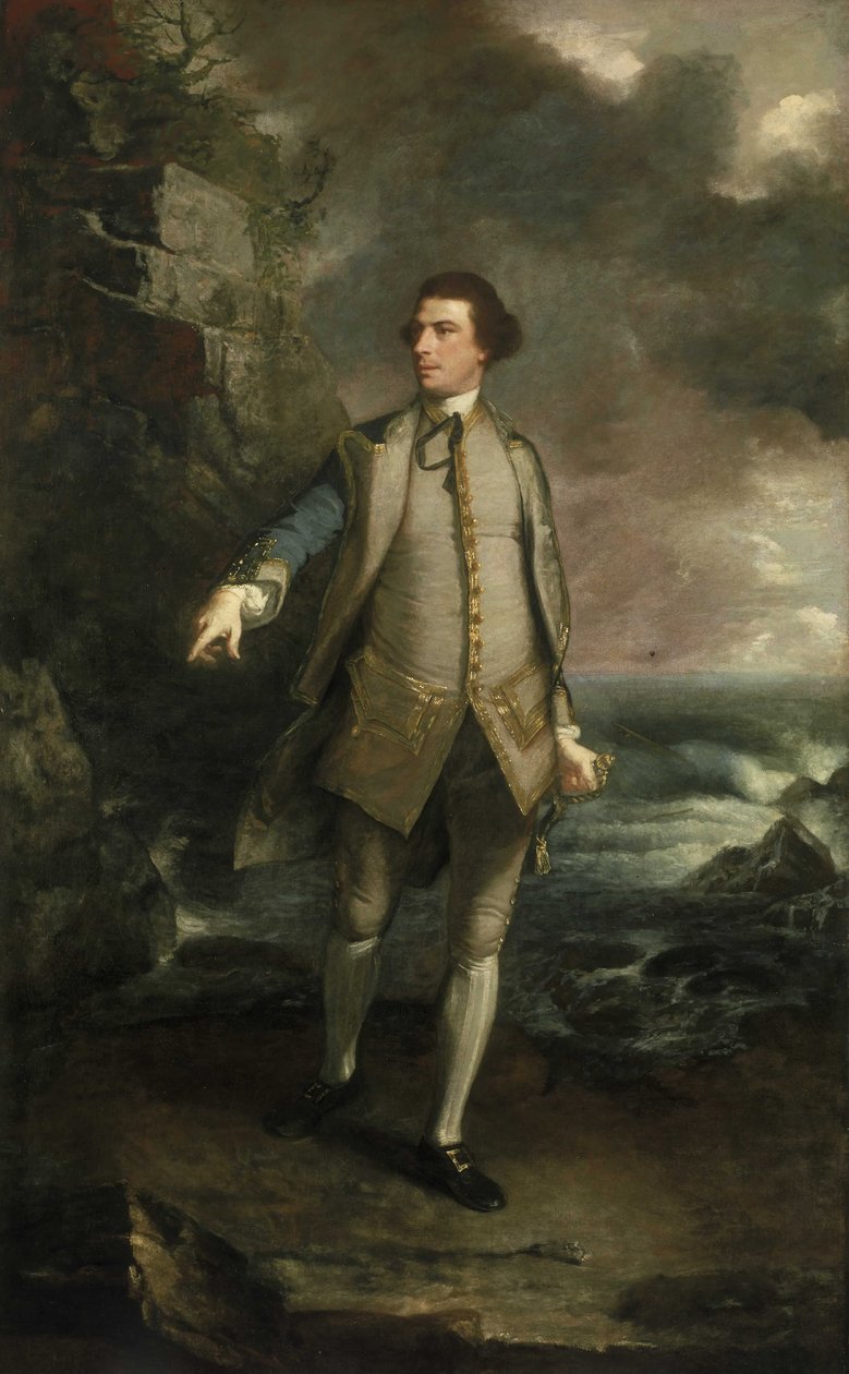 Kapitan Czcigodny August Keppel autorstwa Joshua Reynolds