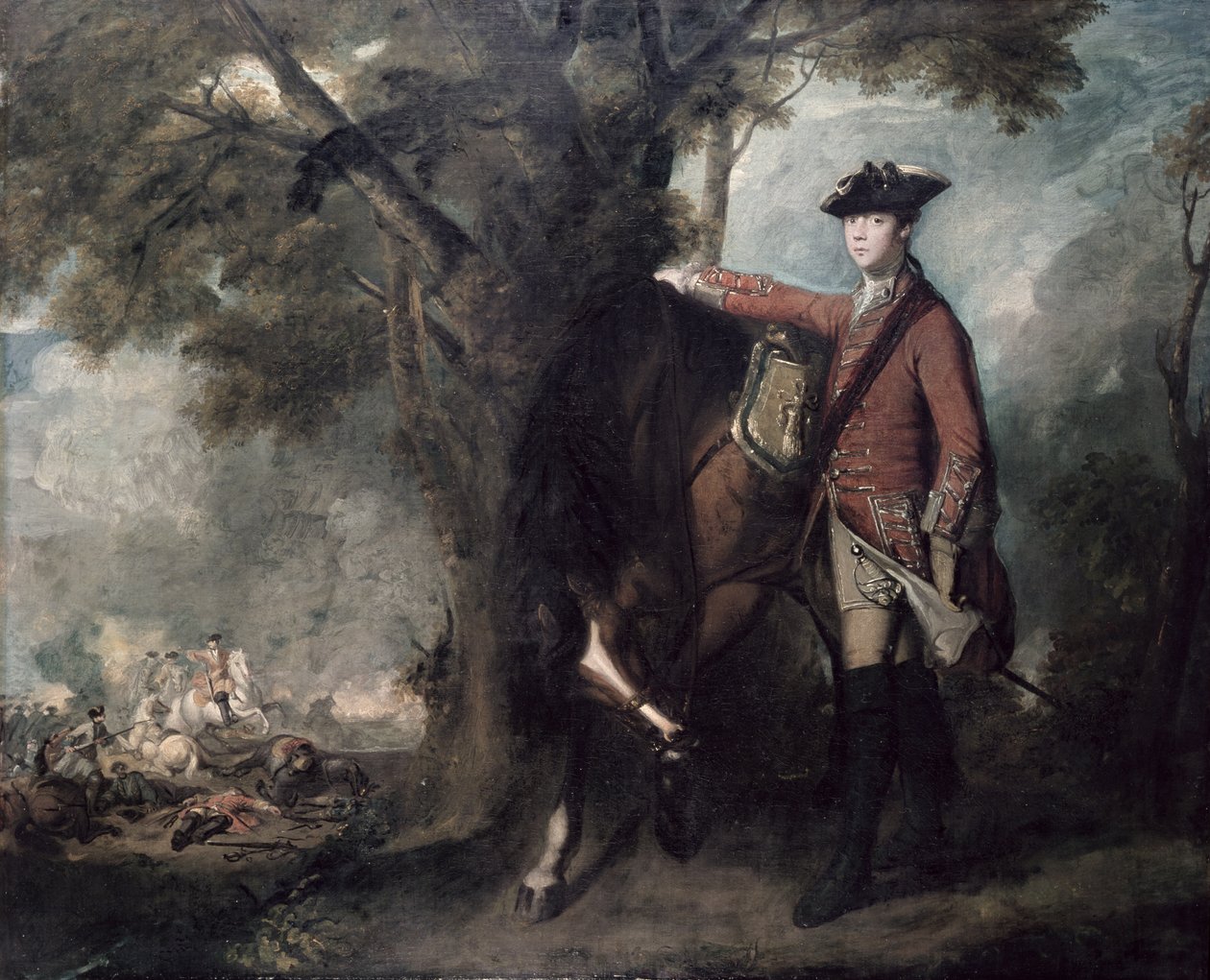 Cornet Nehemiasz Zima, 11. Dragoni, 1759 autorstwa Joshua Reynolds