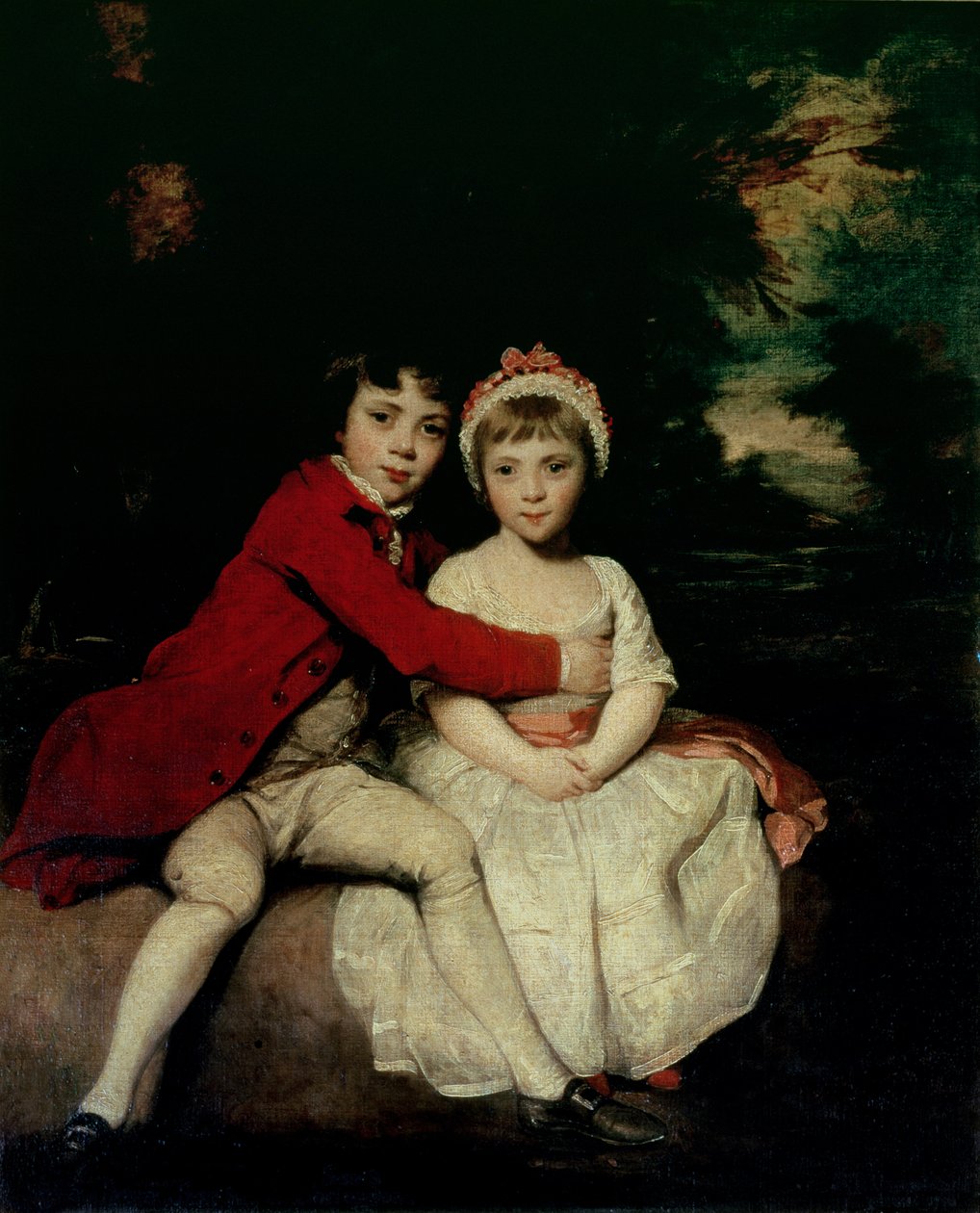 John Parker i jego siostra Theresa, 1779 autorstwa Joshua Reynolds