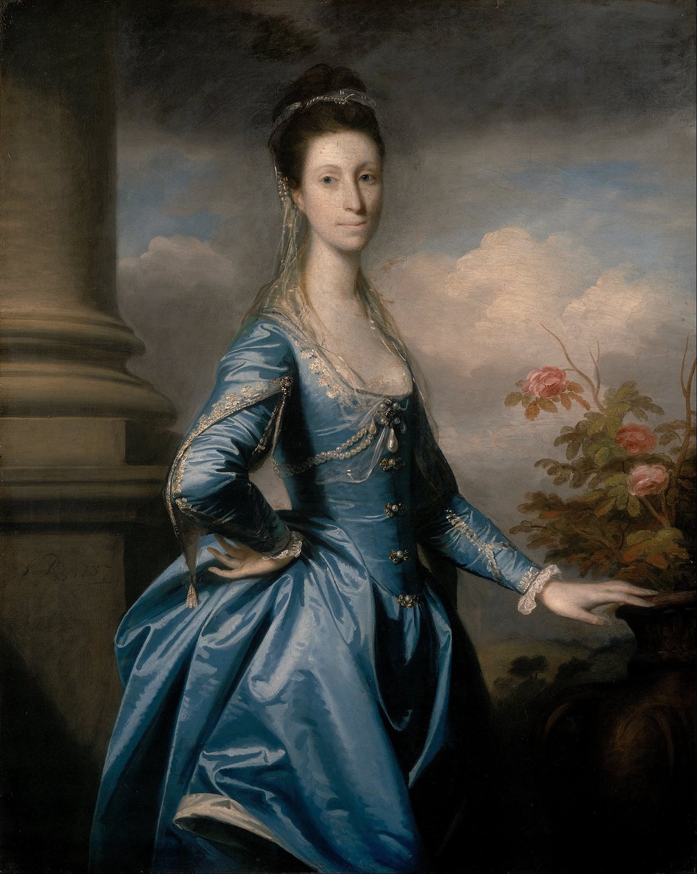 Panna Elżbieta Ingram autorstwa Joshua Reynolds