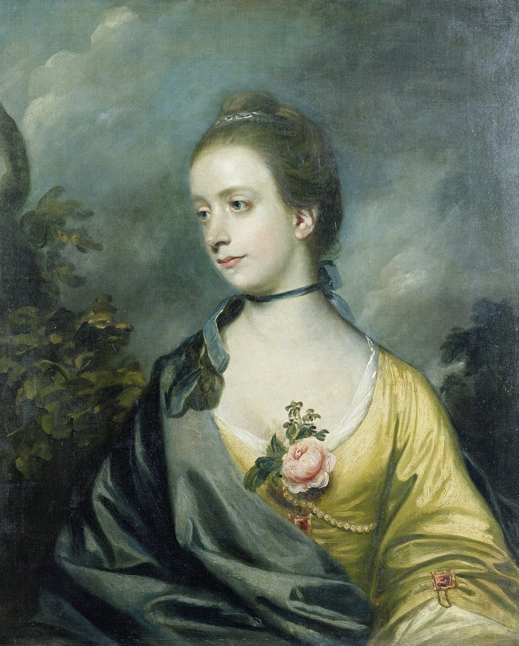 Panna Isabella Thorold, 1759 autorstwa Joshua Reynolds
